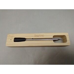 BBQHero Wireless Smart Meat Thermometer CXL001-C Bamboo Charging Dock Bluetooth